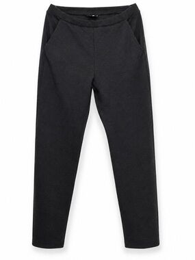 Saint + Sofia Black Pull-On Straight Leg Pants with Pockets – US 8
